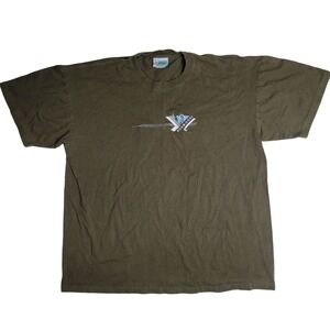 Foxwoods‎ Olive Green Vintage T-Shirt XXL J Shadow Apparel 100% Cotton